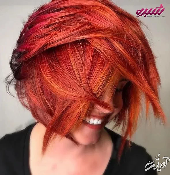 رنگ مو پاییزی ترند 